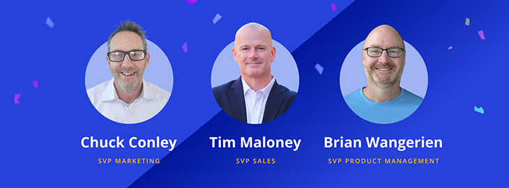 Chuck Conley, Tim Maloney, Brian Wangerien